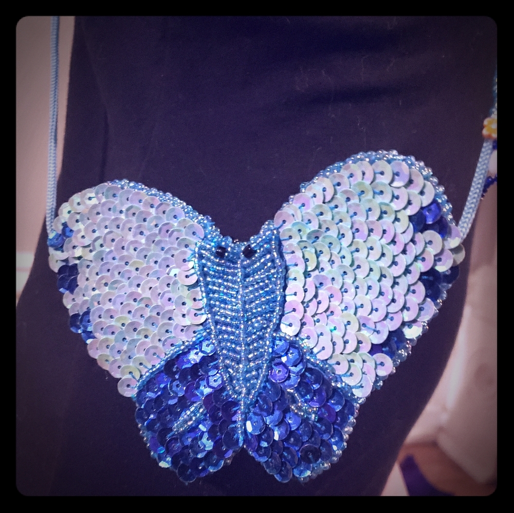 🍄2for45🍄SequenceButterfly handmade purse
